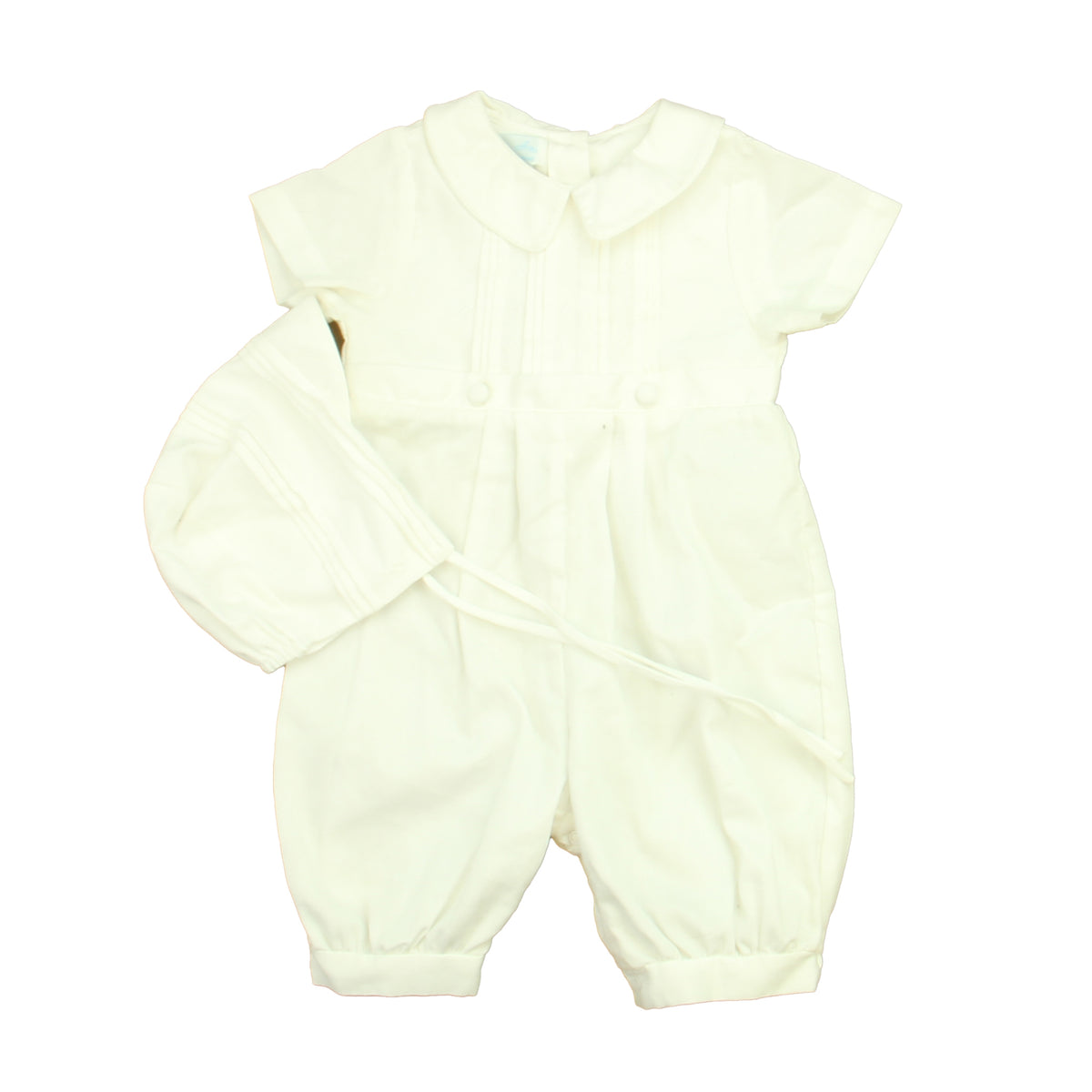 Petit Ami Boys White Special Occasion Outfit Size: 18 Months White