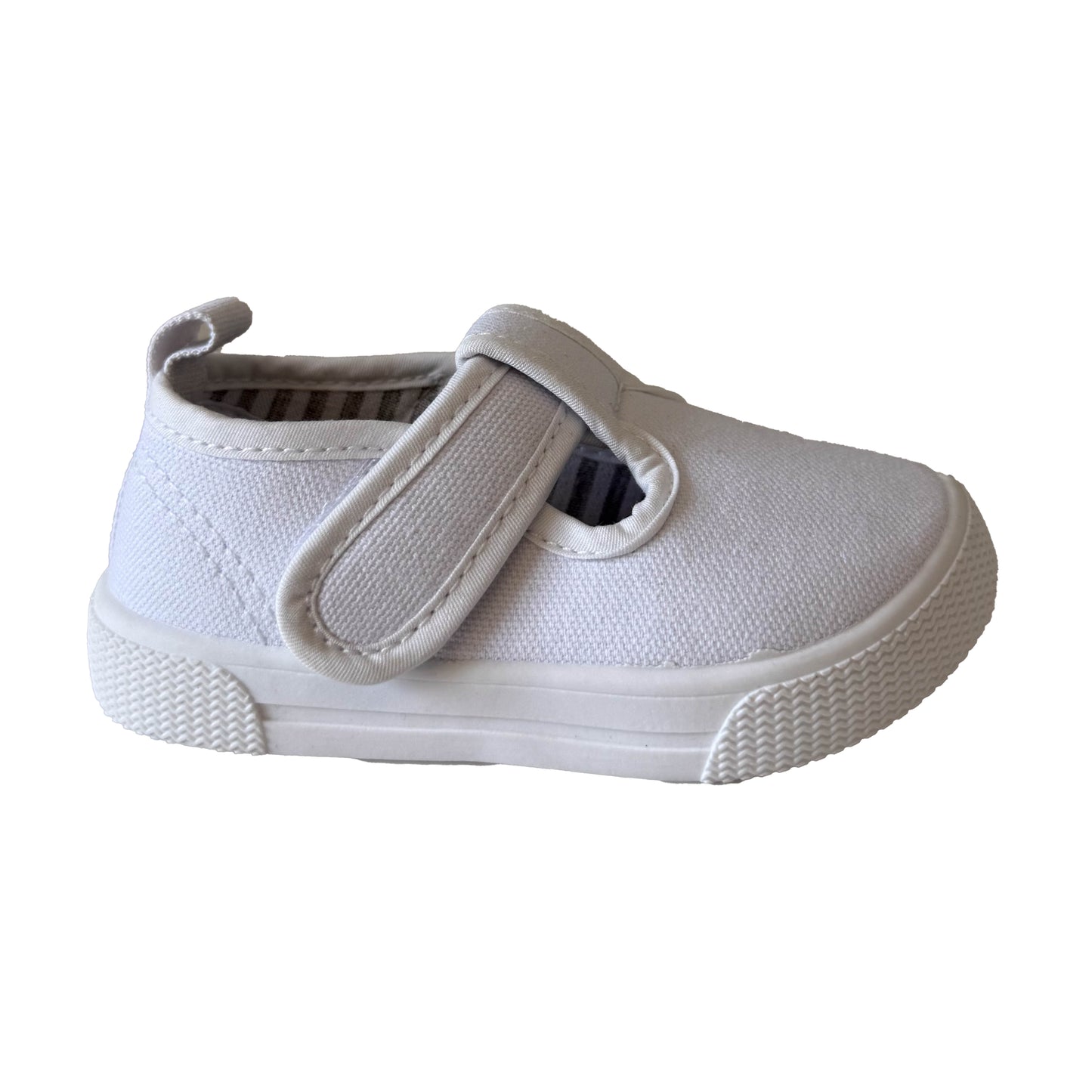 Gengasun Unisex White Sneakers Size: 5 Toddler White