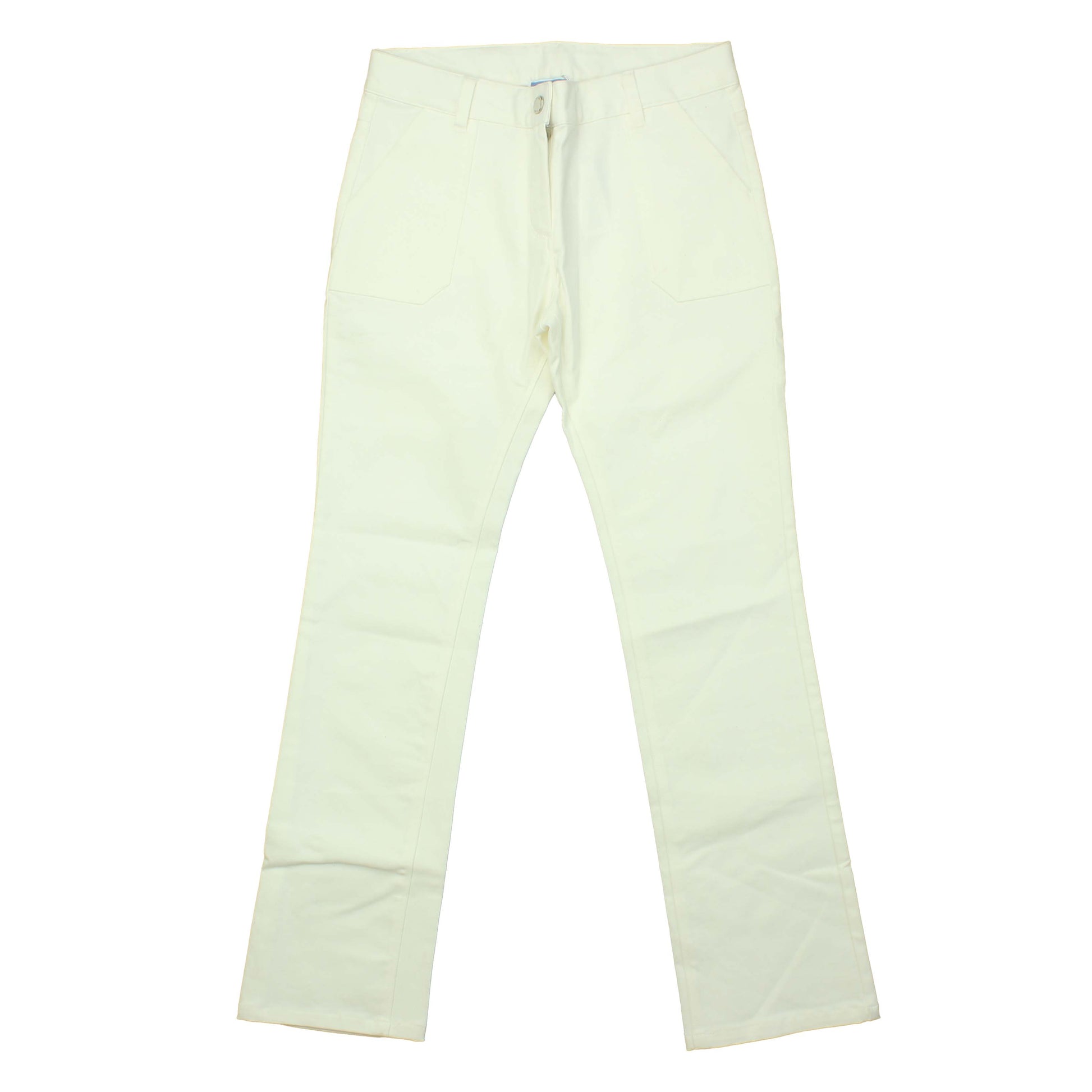 Jacadi Girls White Pants Size: 8 Years White