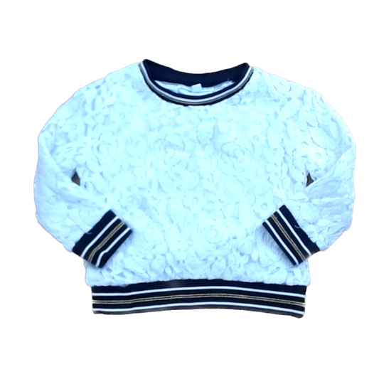 Rockets Of Awesome Girls White Long Sleeve Shirt Size: 4T White