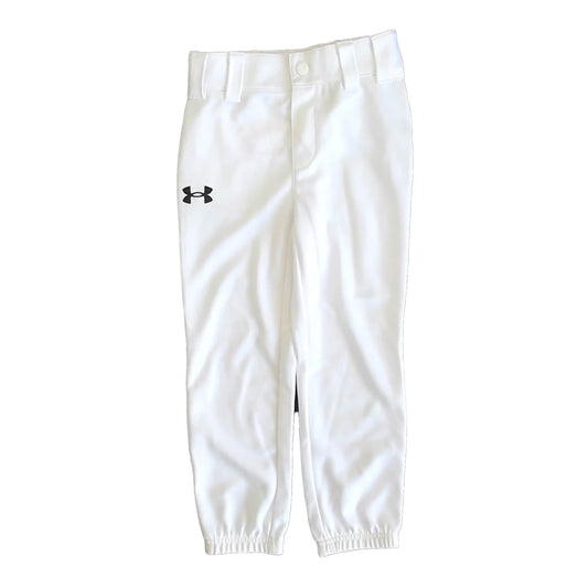 Under Armour Boys White Athletic Pants Size: 5T White