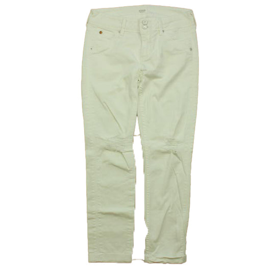 Hudson Girls White Jeggings Size: Junior 26
