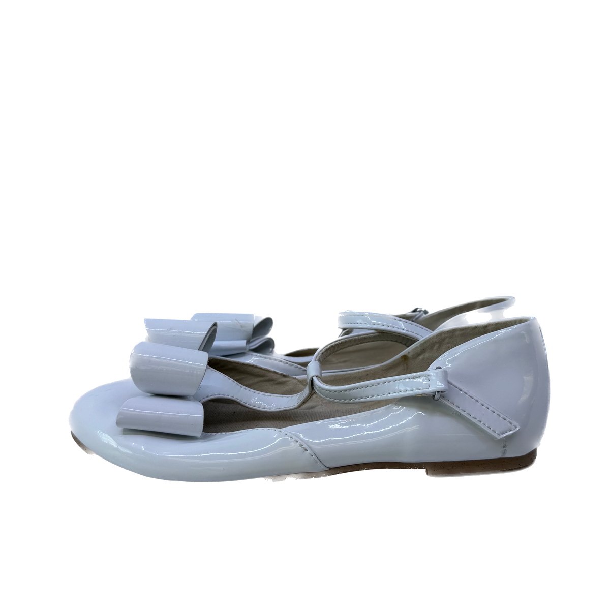 Joyfolie Girls White Shoes Size: 3 Youth White