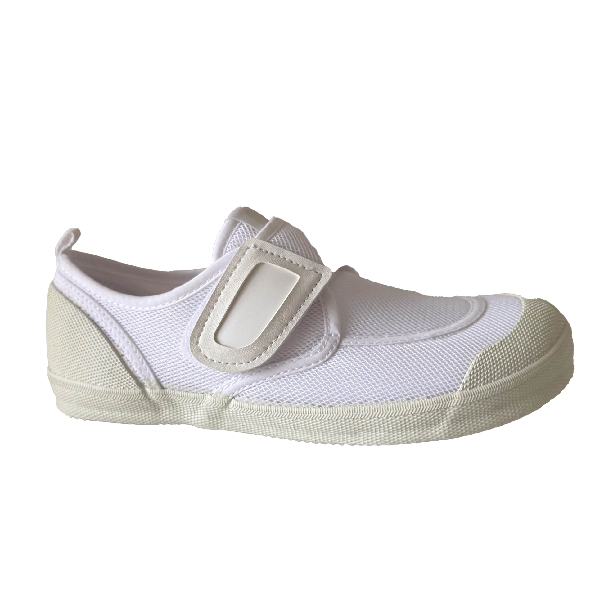 Miki House Unisex White Sneakers Size: 2 Youth White