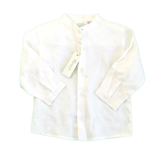 Monsoon Boys White Button Down Long Sleeve Size: 2-3T White
