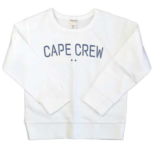 Crewcuts Boys White Sweatshirt Size: 4-5T White