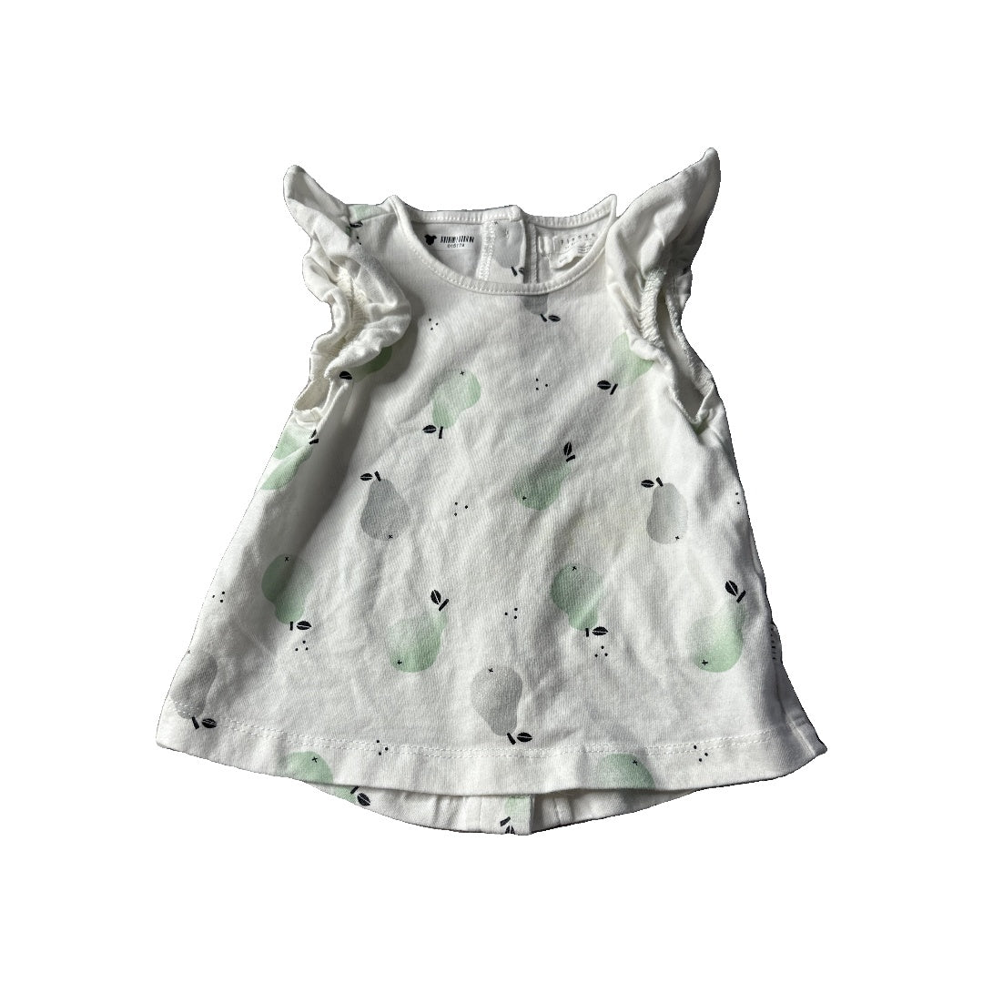 Firsts Girls White Shirt Size: 9 months White