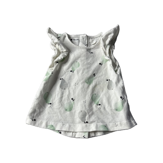 Firsts Girls White Shirt Size: 9 months White