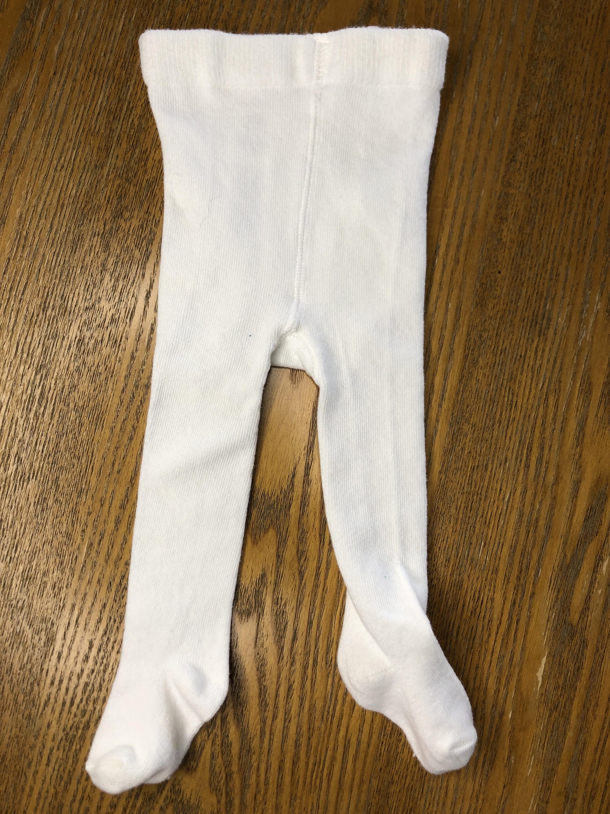 Unknown Girls White Leggings Size: 6 months White