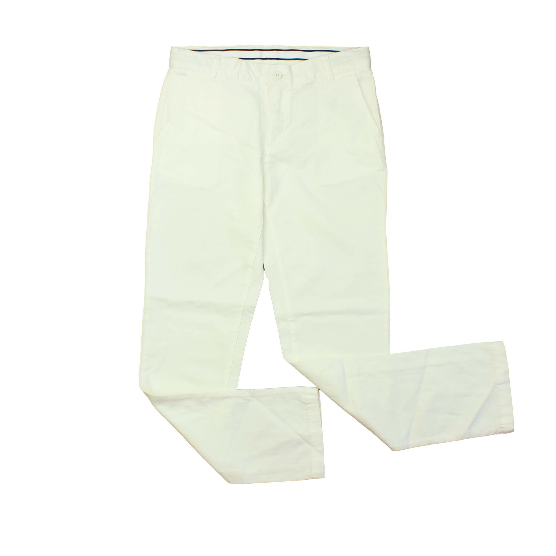 Jacadi Girls White Pants Size: 12 Years White