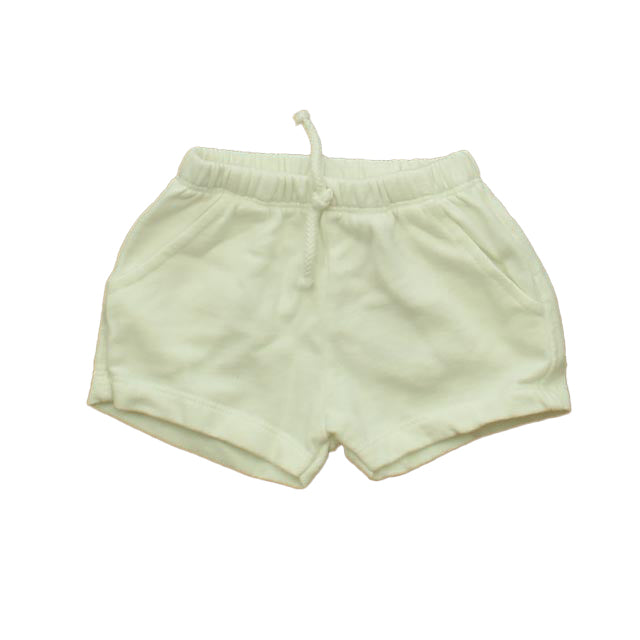 Zara Unisex White Shorts Size: 1-3 Months