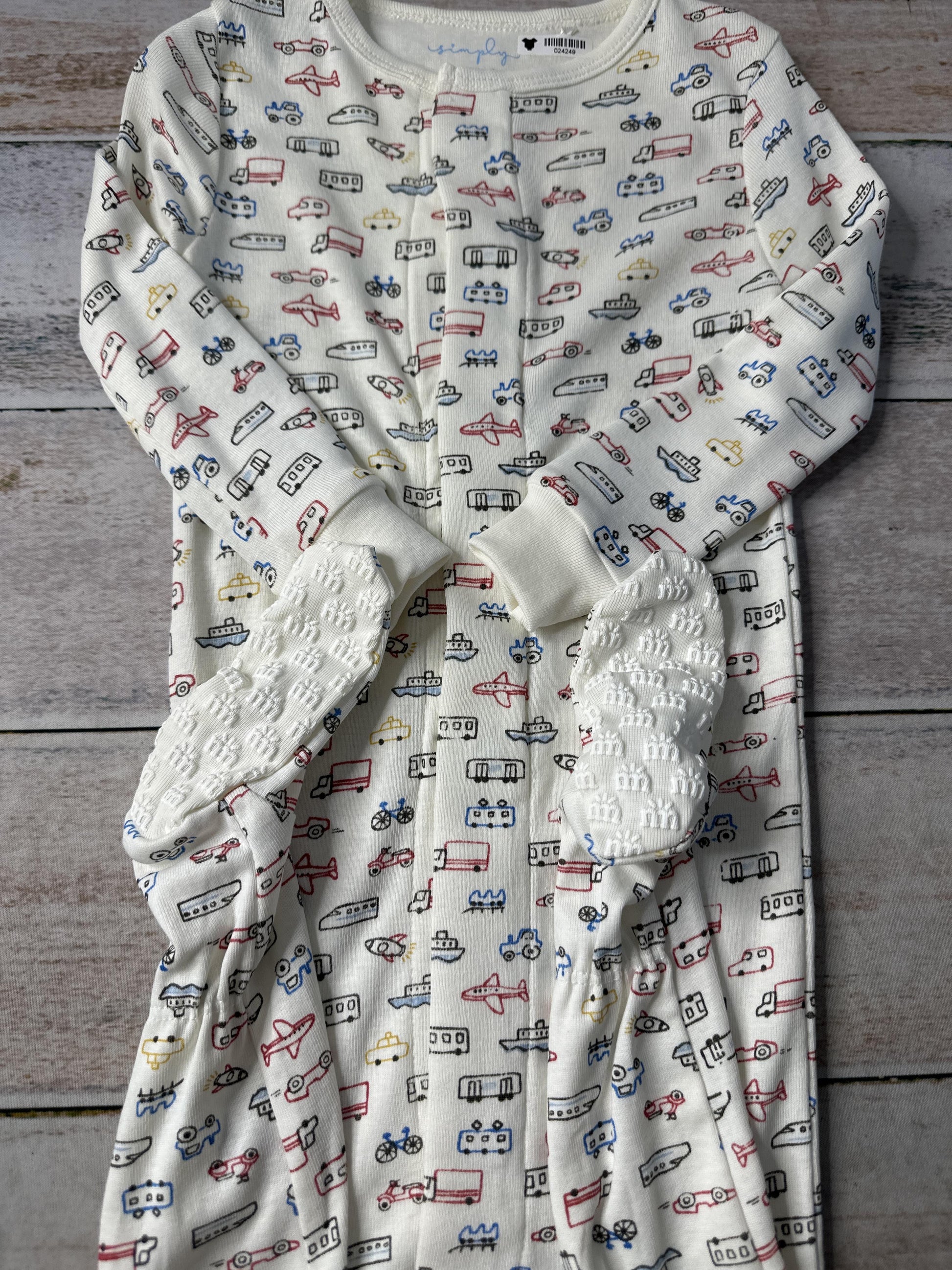 Magnetic Me Unisex White Pajamas Size: 18-24 months White
