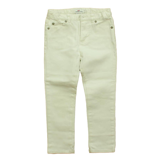 Vineyard Vines Girls White Jeans Size: 5T White