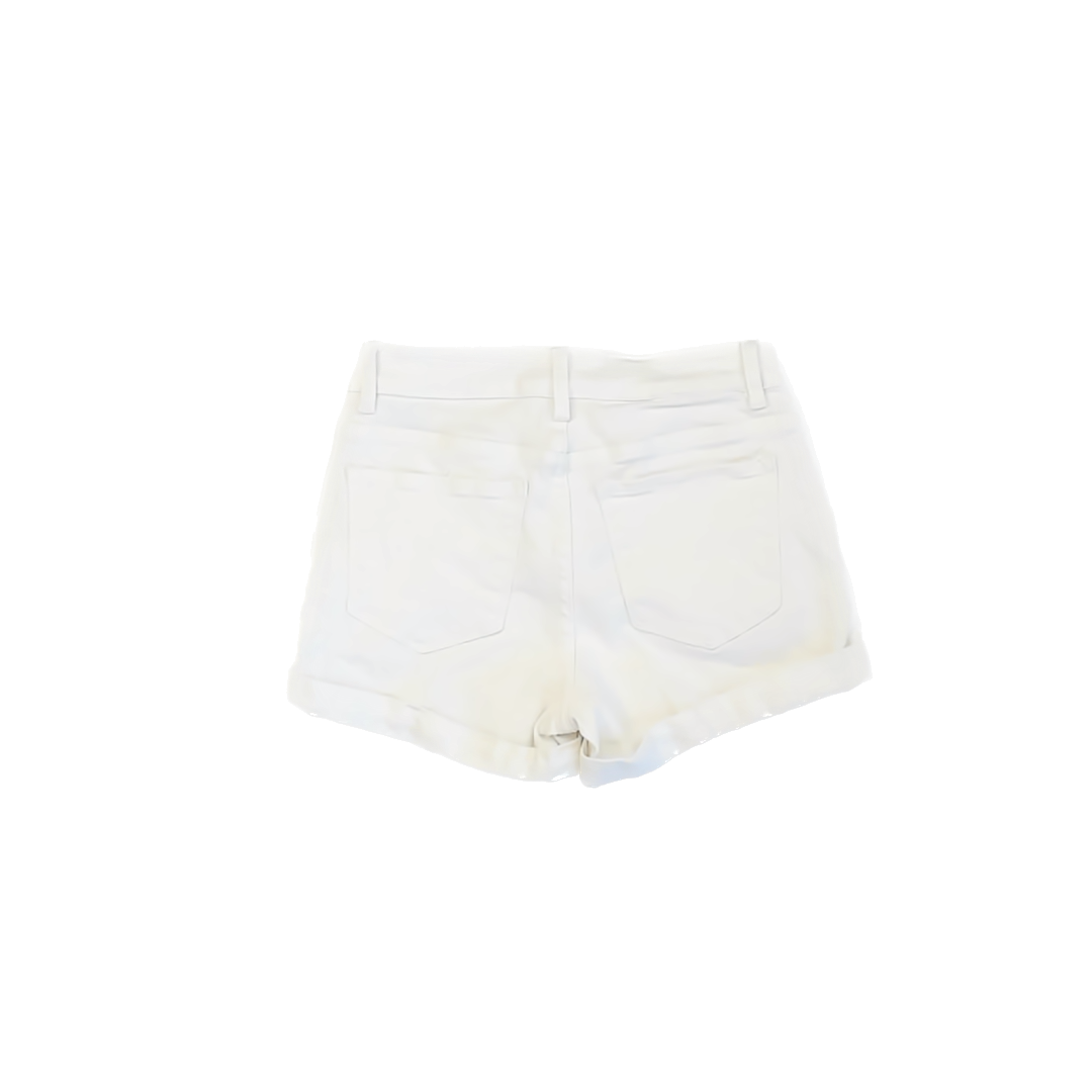 Unknown Girls White Jean Shorts Size: Adult S White