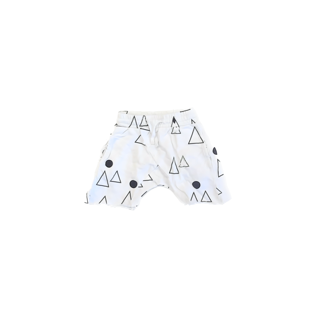 Ice Cream Castles Boys White Shorts Size: 2-3T* White