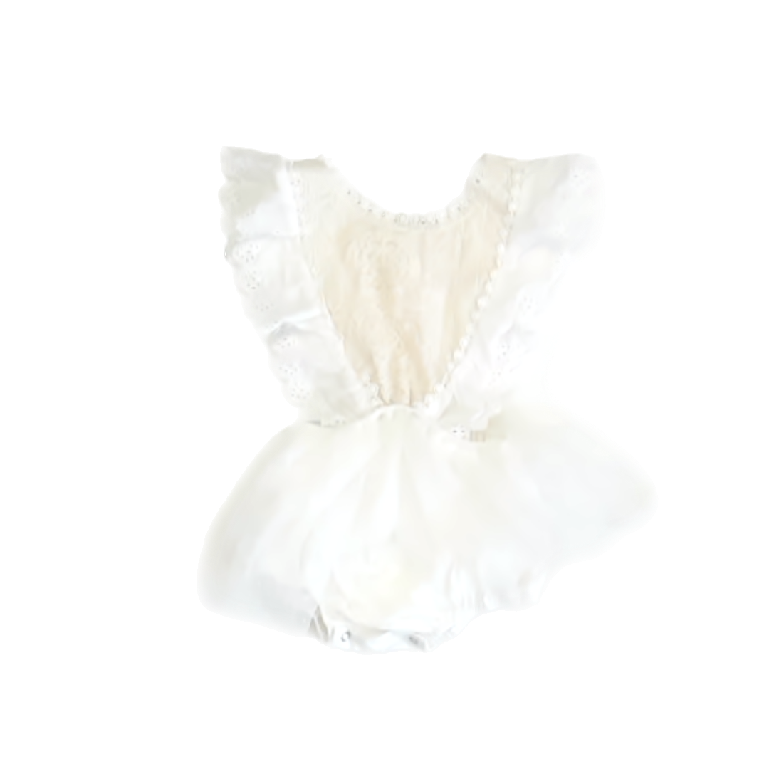 Unknown Girls White Onesie Size: 12-18 Months* White
