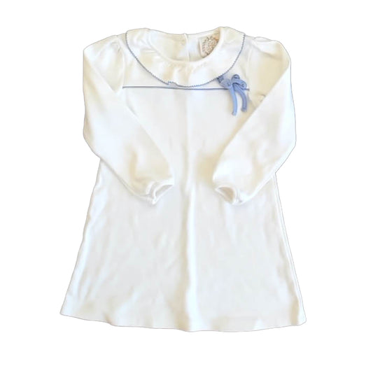 Beaufort Bonnet Co Girls White Dress Size: 5T White