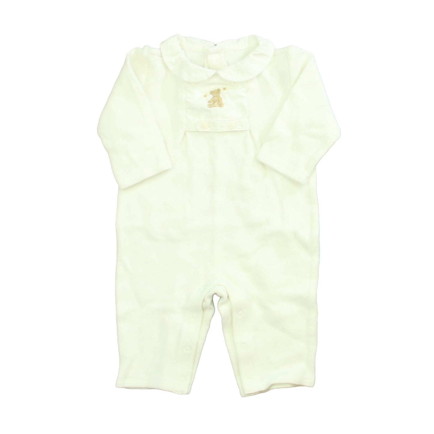 Janie and Jack Boys White Long Sleeve Outfit Size: 3-6 Months White