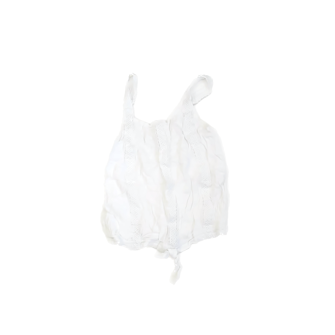 Abercrombie Kids Girls White Tank Top Size: 13/14 White