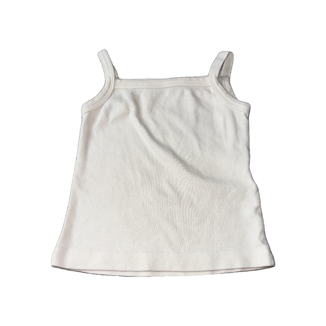 Mabo Girls White Tank Top Size: 18 months White