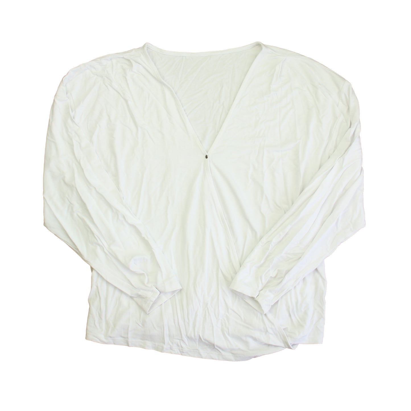 Of an Origin Girls White Long Sleeve Shirt Size: Adult XS-XL White