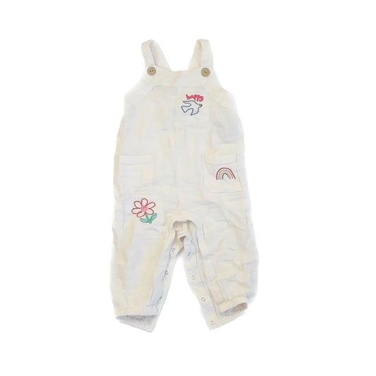 Old Navy Girls White Jumper Size: 12-18 Months White