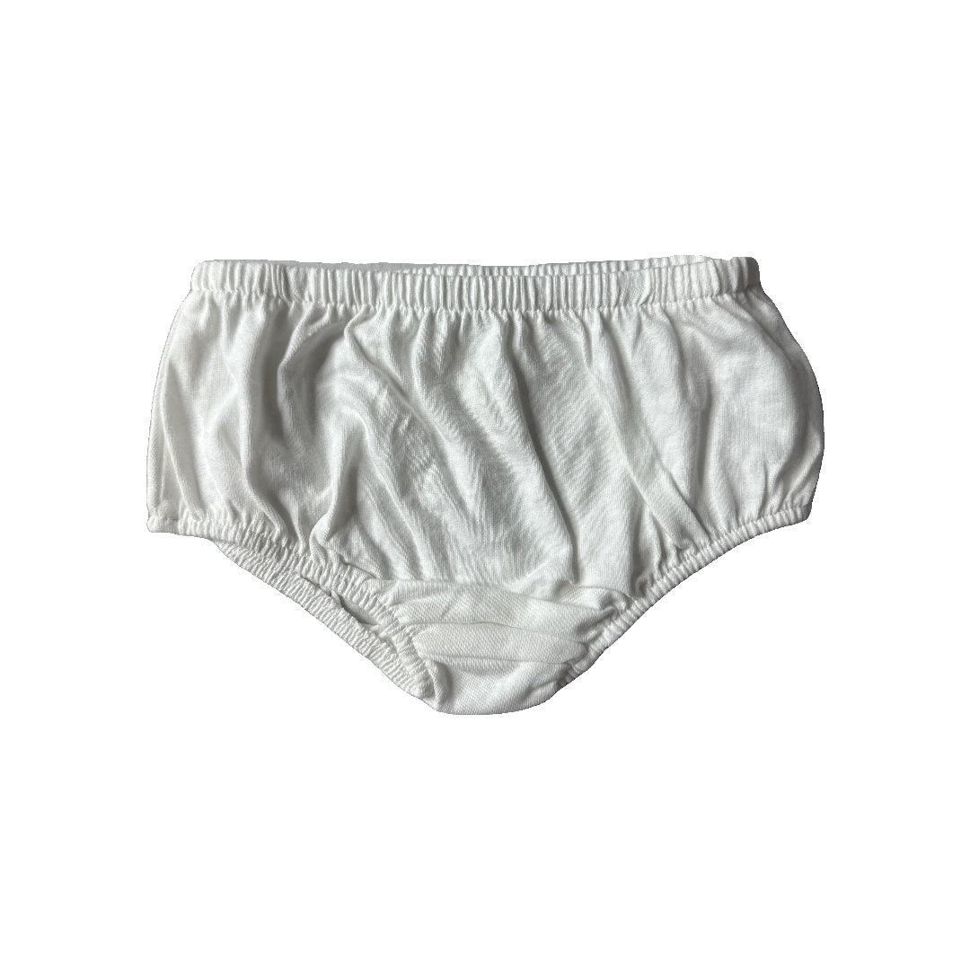 Burt's Bees Unisex White Shirt Size: 3-6 months White