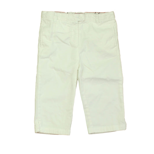 Jacadi Girls White Shorts Size: 6 Years