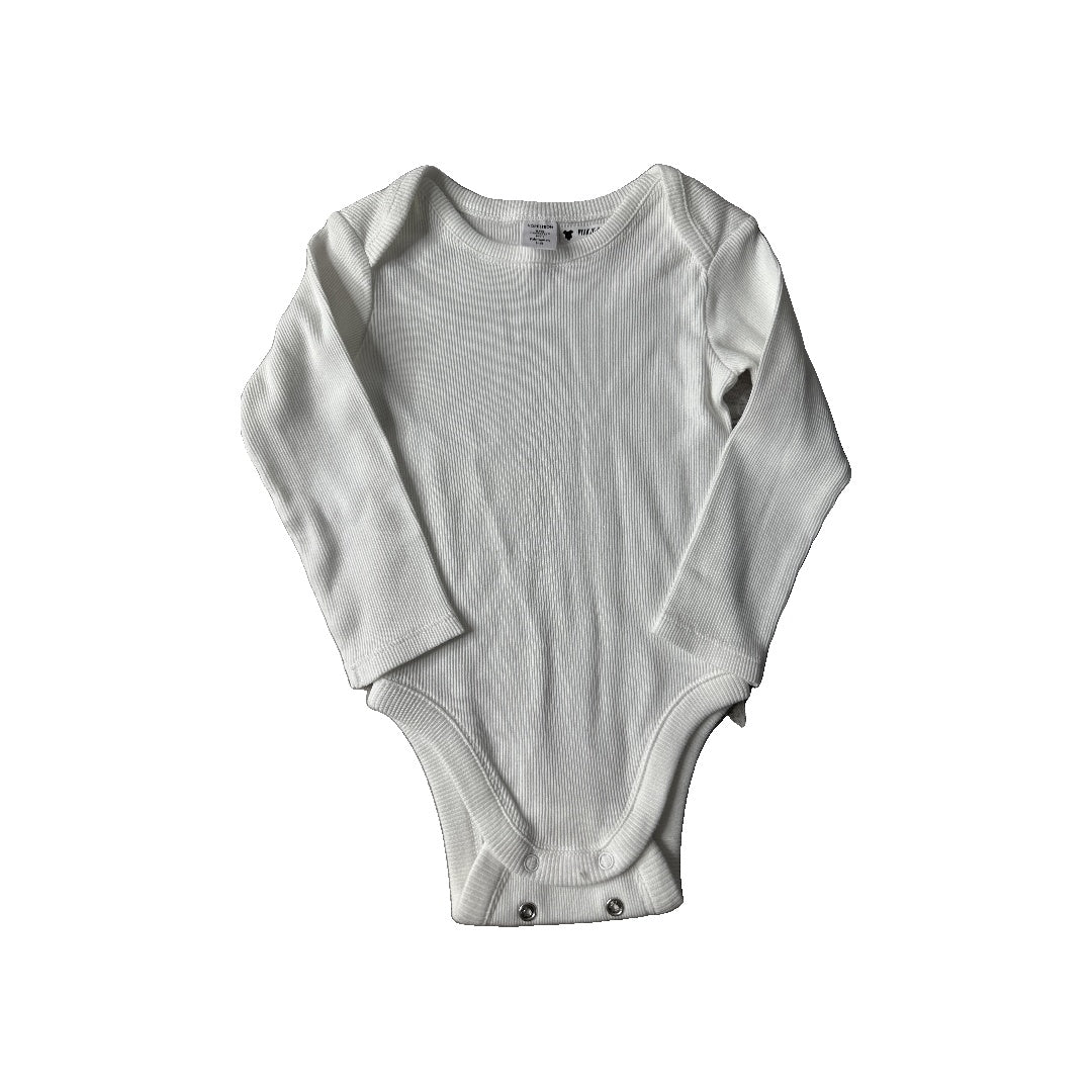 Nordstrom Girls White Onesie Size: 9-12 Months White