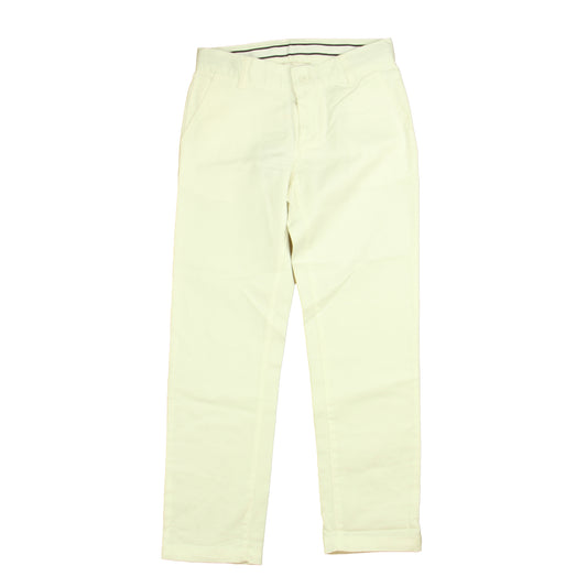 Jacadi Boys White Pants Size: 12 Years