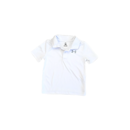 Under Armour Boys White Polo Shirt Size: 24 Months White