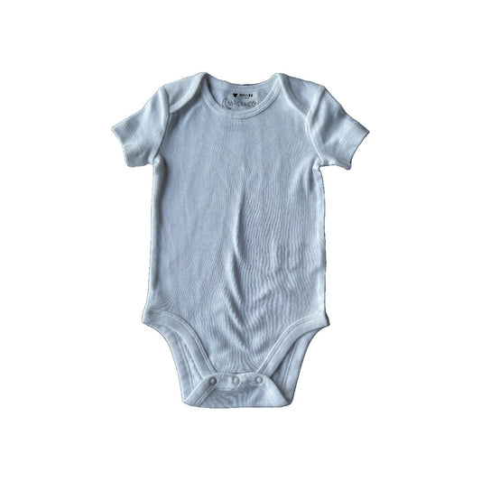Mac & Moon Girls White Onesie Size: 9 months White