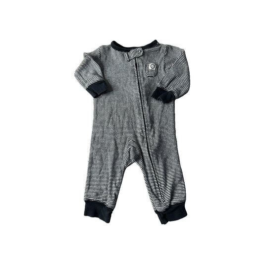Carters Unisex Wool White | Black Long Sleeve Outfit Size: 0-3 months Wool White | Black