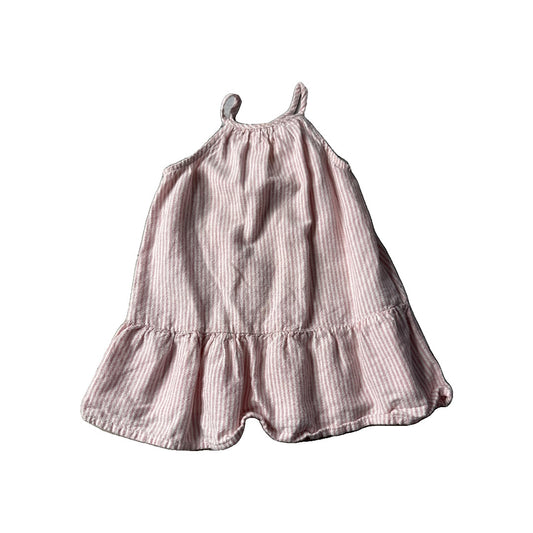 Old Navy Girls Wool White | pink Dress Size: 12-18 months Wool White | pink