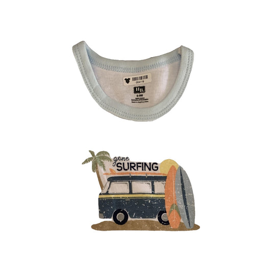 Boys Wool White | Retro Onesie Size: 6-9 months Wool White | Retro