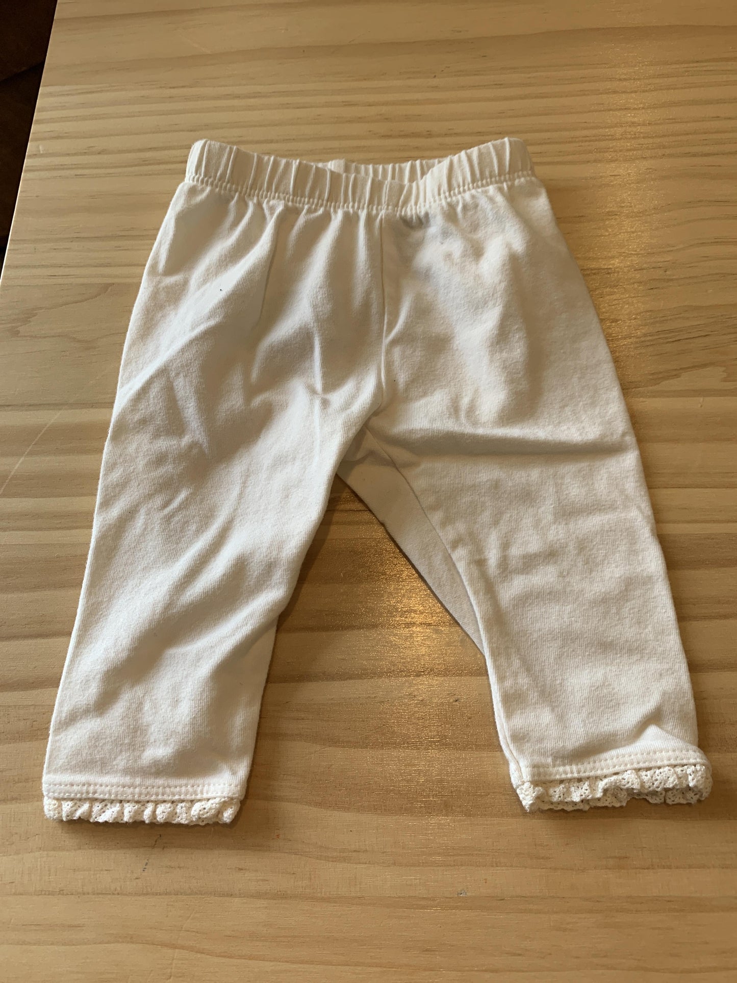 Girls Wool White Pants Size: 0-3 months Wool White