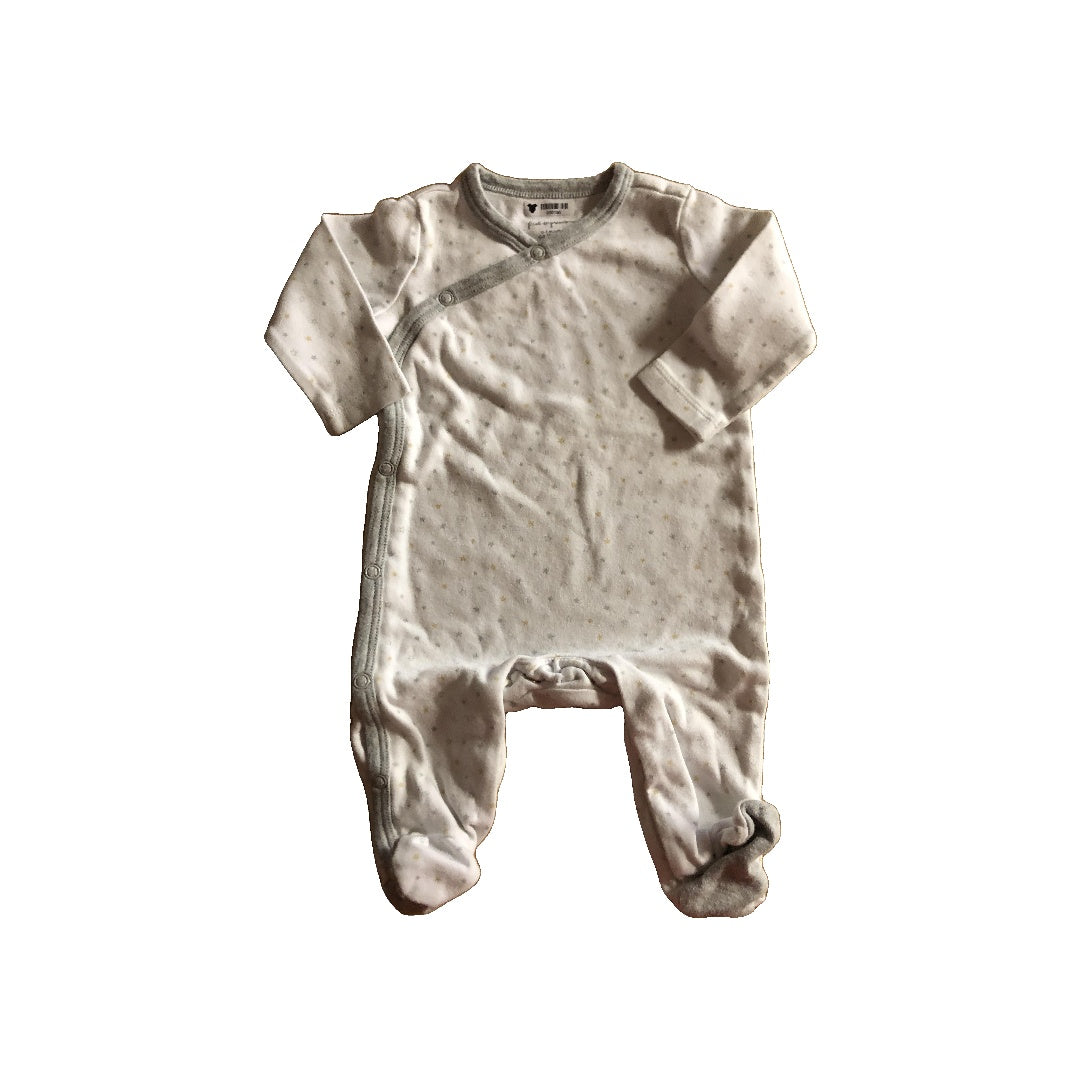 First Impressions Unisex Wool White Pajamas Size: 0-3 months Wool White