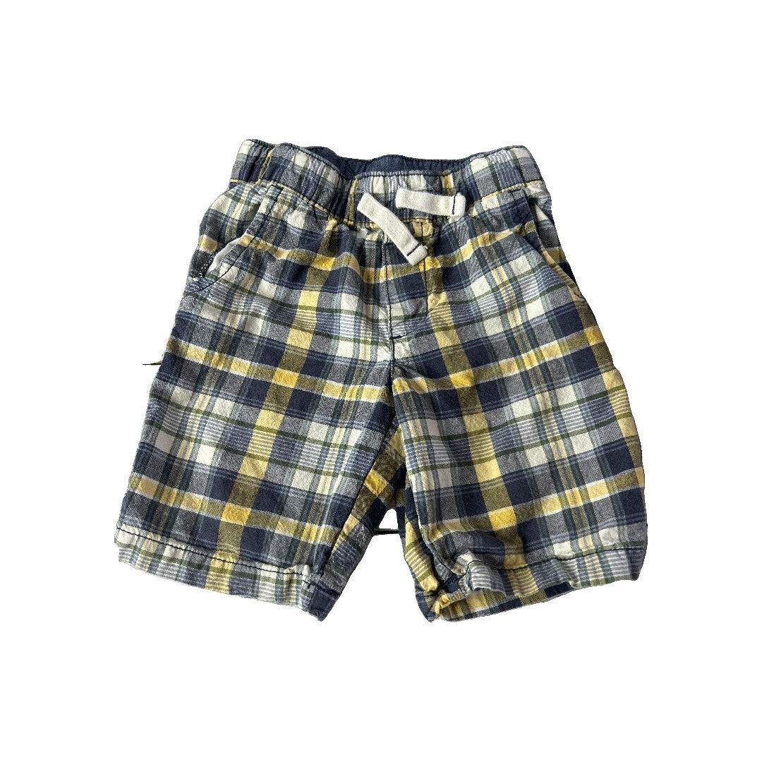 Boys Yellow | Blue | Grey Shorts Size: 4T Yellow | Blue | Grey