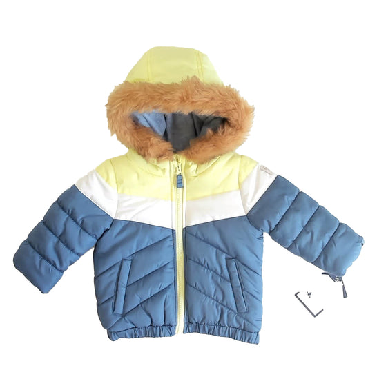 Osh Kosh Boys Yellow | Blue Jacket Size: 12 Months Yellow | Blue