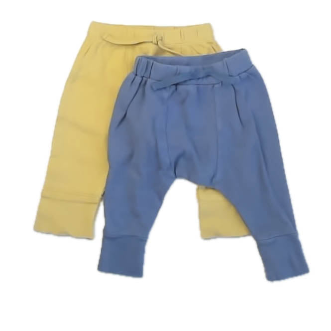 Kate Quinn Boys Yellow | Blue Leggings Size: 6-12 Months Yellow | Blue