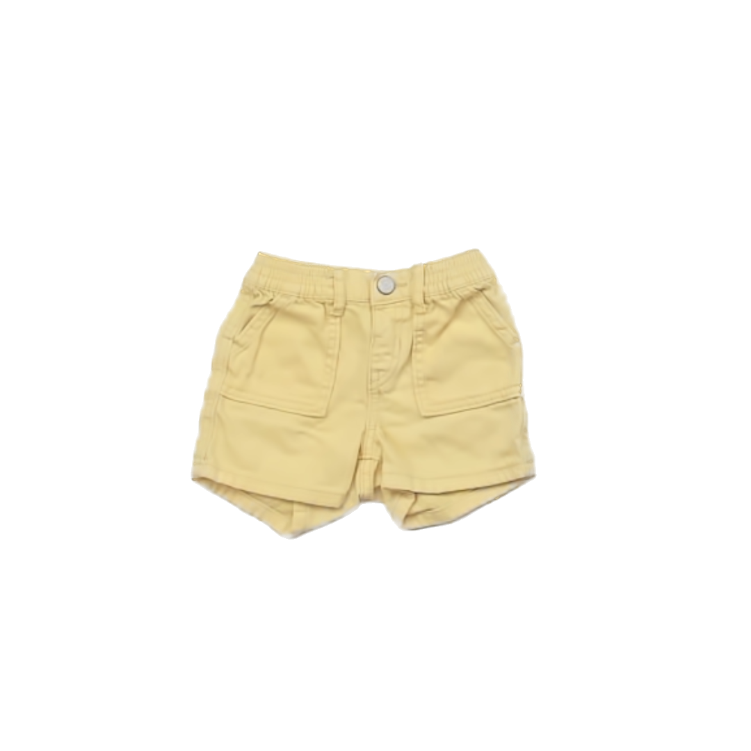 Old Navy Girls Yellow Denim Jean Shorts Size: 3T Yellow Denim