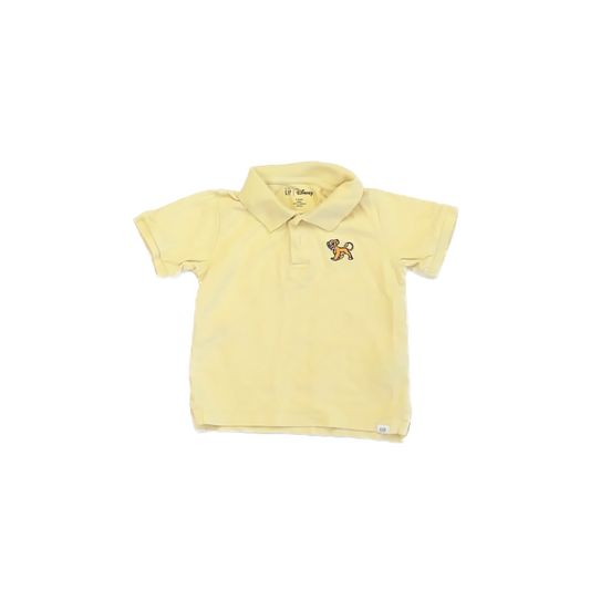 Gap Boys Yellow Disney "Simba" Polo Shirt Size: 3T Yellow Disney "Simba"