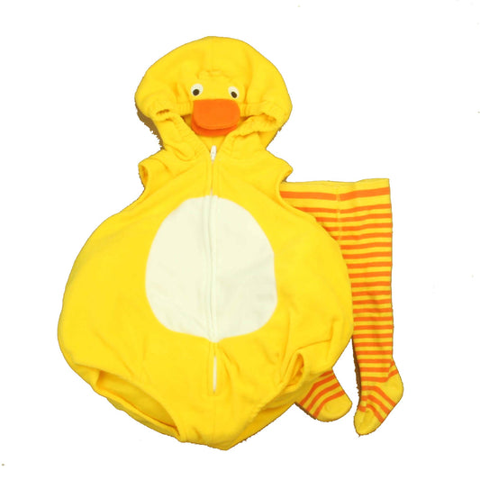 Carter's Unisex Yellow Duck Costume Size: 6-9 Months Yellow Duck