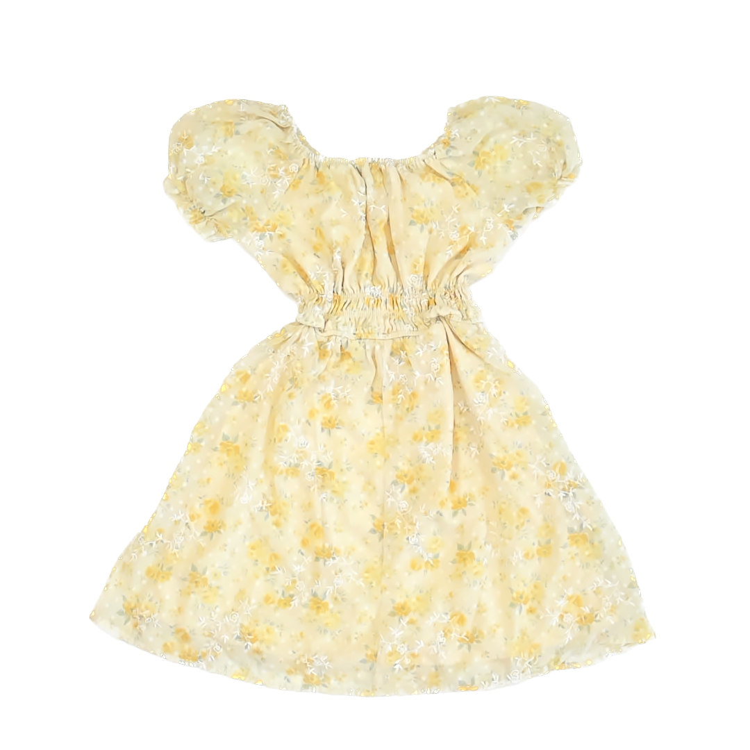 Trixxi Girl Girls Yellow Floral Special Occasion Dress Size: 10 Years Yellow Floral