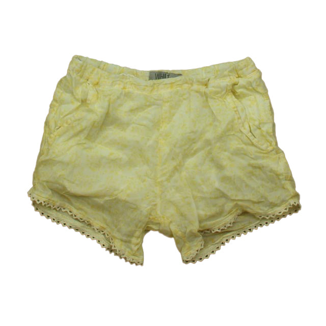 Wheat Girls Yellow Floral Shorts Size: 4T Yellow Floral