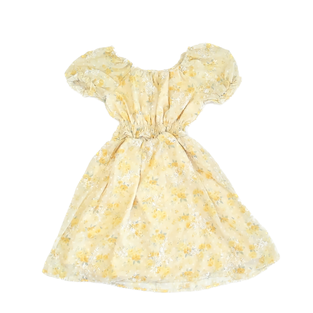 Trixxi Girl Girls Yellow Floral Special Occasion Dress Size: 10 Years Yellow Floral