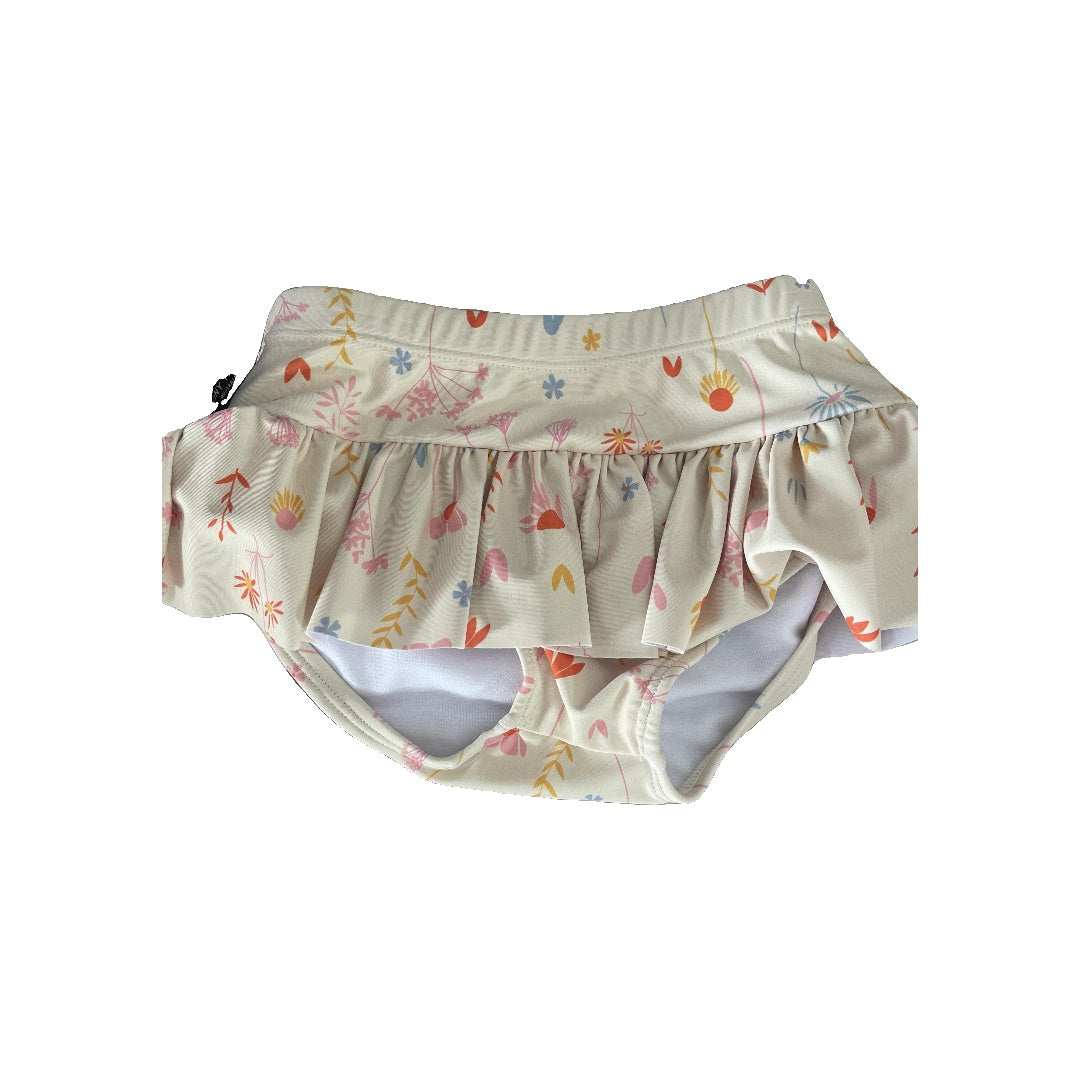 Tiny Tribe Girls Yellow | Flowers Swimwear Size: 18-24 months Yellow | Flowers