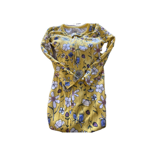 Carters Girls Yellow | Flowers Pajamas Size: 2T Yellow | Flowers