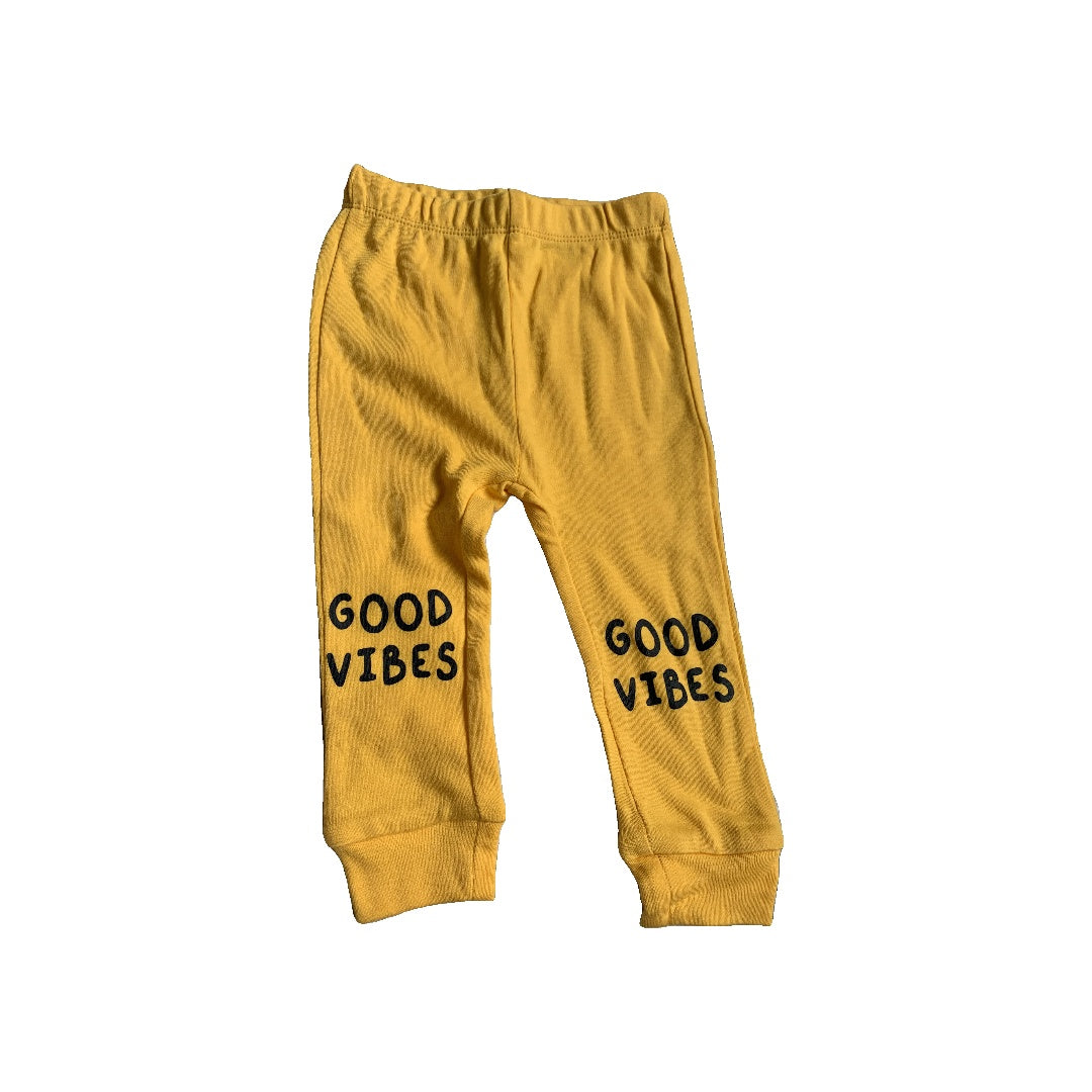 PL Baby Boys Yellow | Graphic Pants Size: 12M Yellow | Graphic