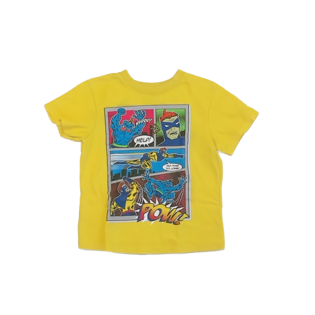 Garanimals Boys Yellow | Graphic T-Shirt Size: 4T Yellow | Graphic